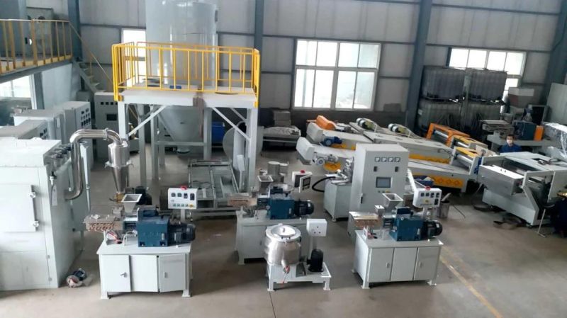 Tsk55 Twin Screw Extruding Machine for Powder Coating Production Extruder