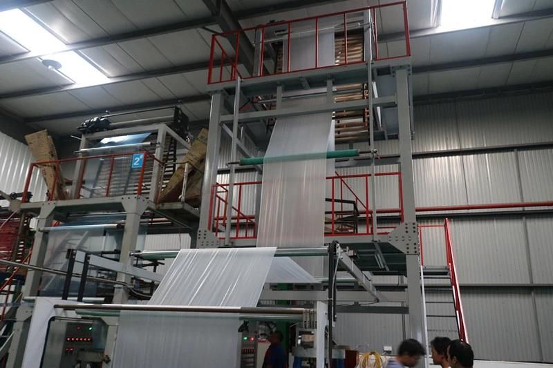 Biodegradable Plastic Bag Making Use PE Film Blowing Machine