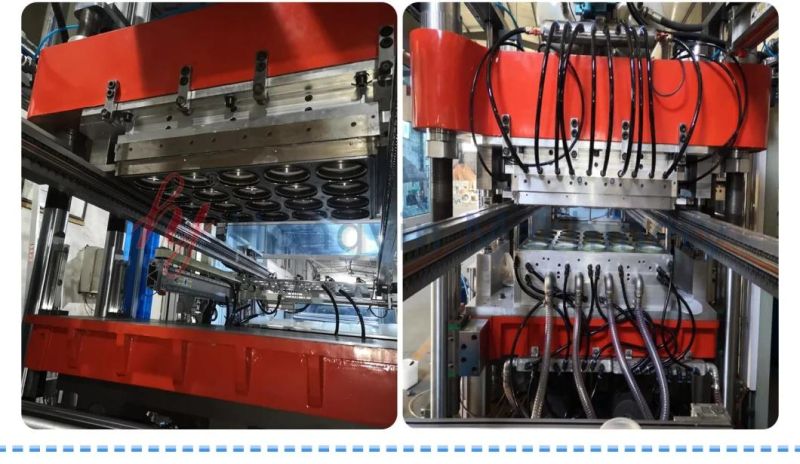 Newly Improved Integrated Heat/ Form/ Cut Cover Lid Thermoforming Machine