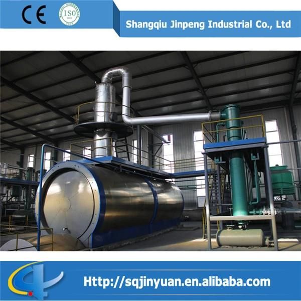 Plastic Pyrolysis Oil Refining System