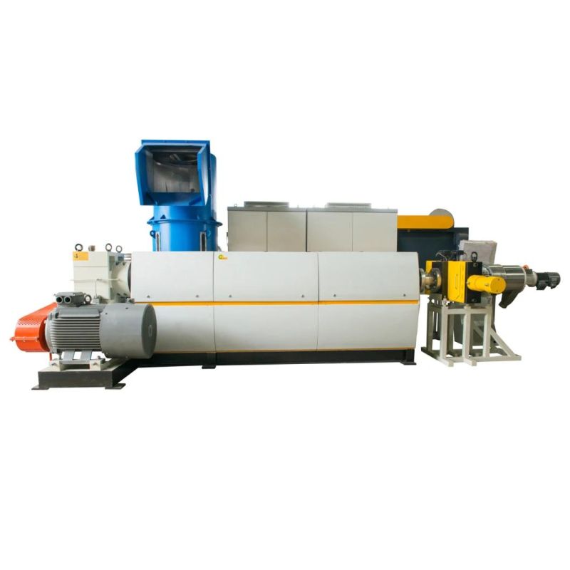 Plastic PE PP LDPE Film Bags Soft Plastic Extruder Machine Single Screw Waste Plastic Extruder