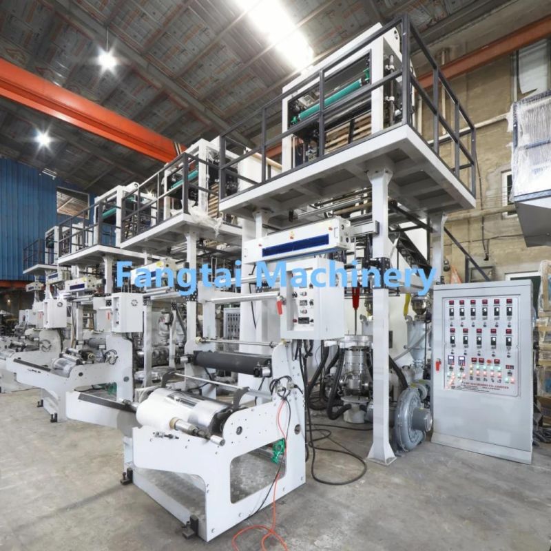 Fangtai Three-Layer Common-Extruding Rotary Die Film Blowing Machine