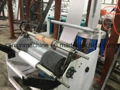 High Output PE Material Film Blowing Machine for T Shirt Bag