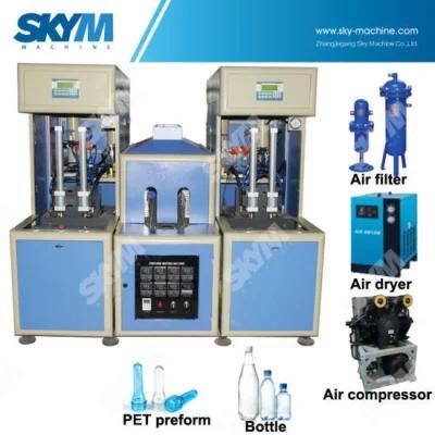 Semi Automatic 10 Liter Bottle Blow Molding Machine