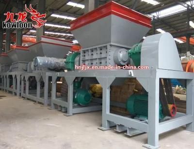 Ce Approved Waste Plastic Bag and PE Tube Shredder