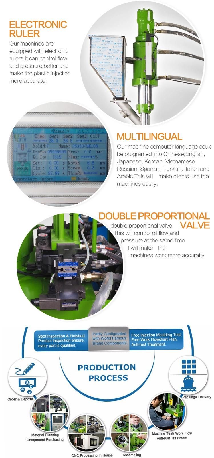 Vertical Injection Machine for Making Cable Wire Seal for Shipping Cargo Container