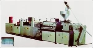 Plastic Wavy Plate Extrusion Line