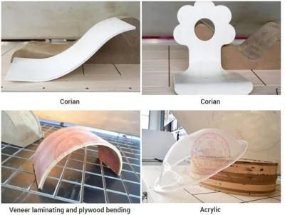 Silicone Vacuum Press Machine for Solid Surface and Thermoplastics Combining Pre-Heating