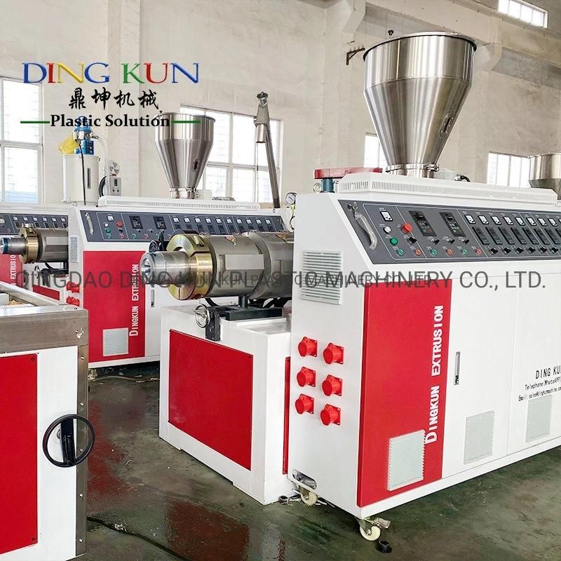 Plastic WPC PVC Hollow Doors Panel Machine / Extrusion Machine