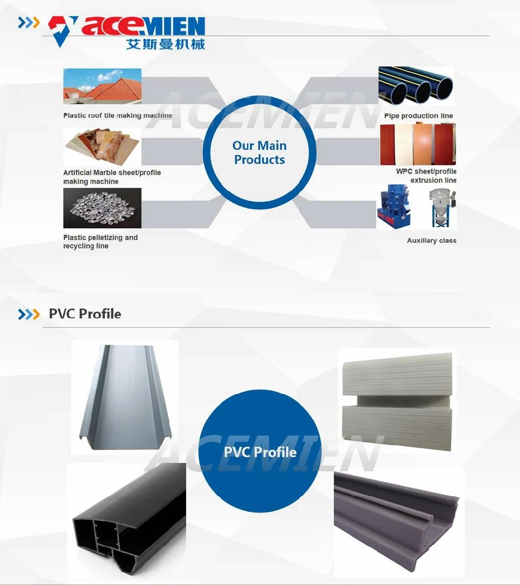 Plastic PVC Profile Extrusion Machine for Window Ceiling and Wall Panel