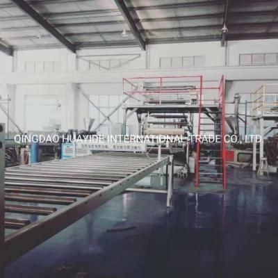 Economic and High Efficient Plastic PP PE ABS Sheet/Board Production Line