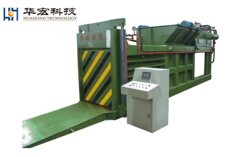Hua Hong Hpm-250 Semi-Automatic Horizontal Non-Metal Baler with Good Appearance and Quality
