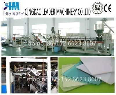 UV Coating Polycarbonate Solid Sheet Extrusion Machine