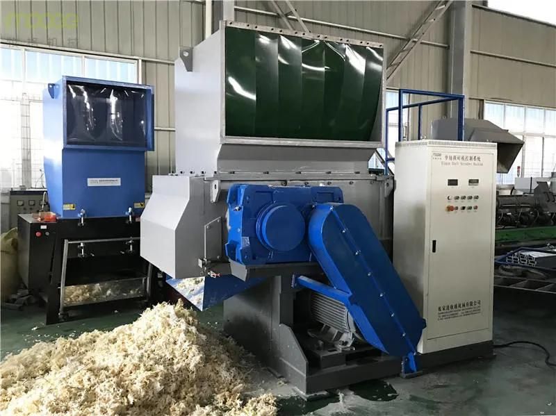 Single Shaft Shredder Machine for PE PVC thick wall pipe