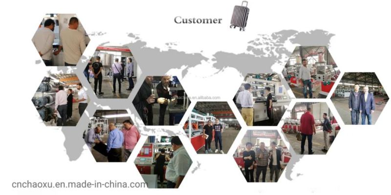 Chaoxu Good Quality Luggage Blown Luggage Production Line