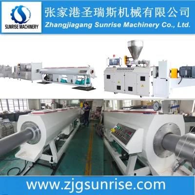 Chinese Good Quality PVC Profile Pipe Panel Twin Screw Extruder