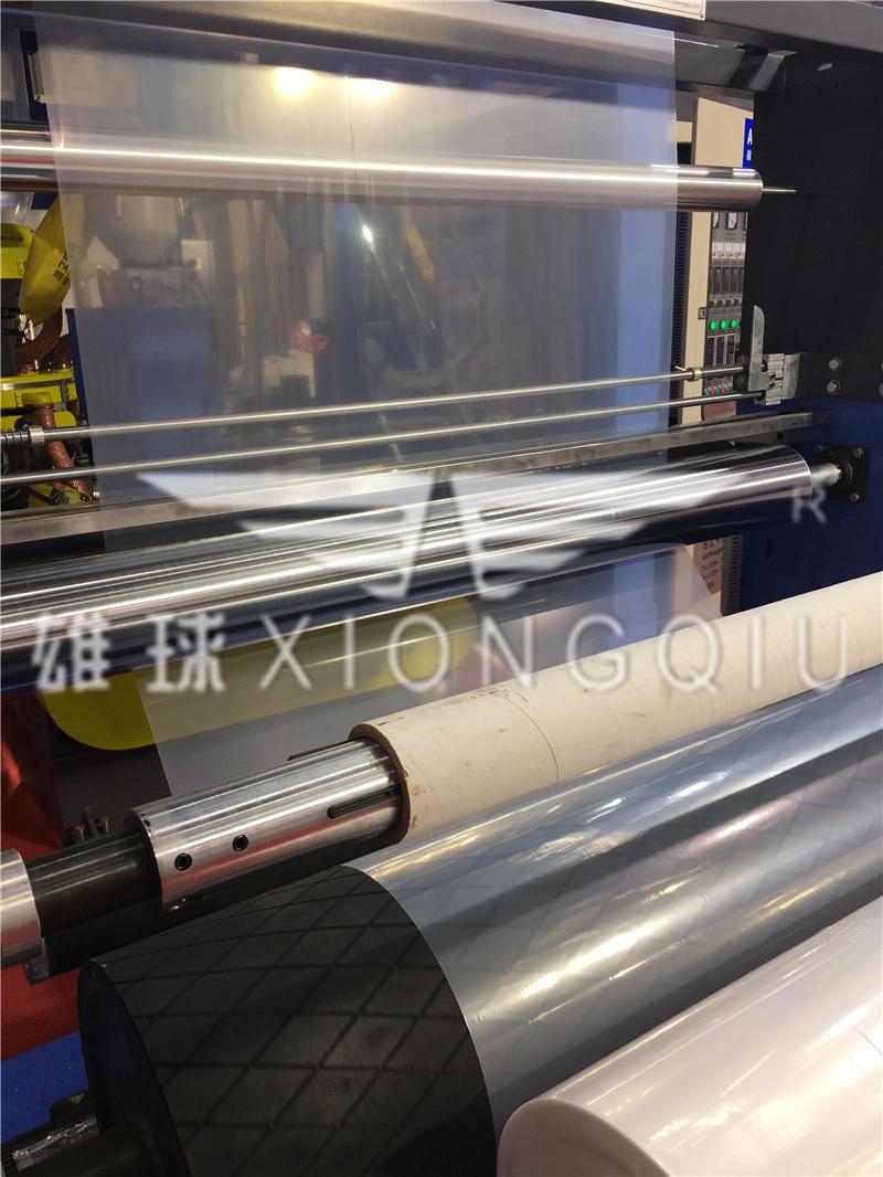 1700mm PE ABC 3 Layers Co-Extrusion Film Blowing Machine with Back to Back Automatic Winder and Weighter Controller