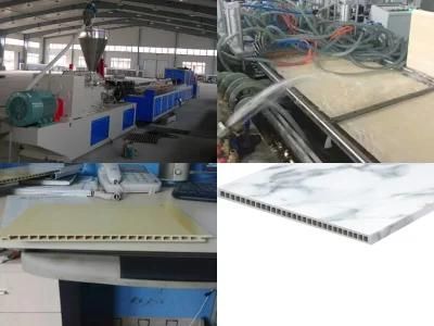 WPC Wall Panel Extruder Machine