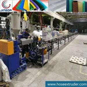 Double Output Spiral Reinfoced Suction PVC Hose Pipe Extrusion Line Machine Equipment
