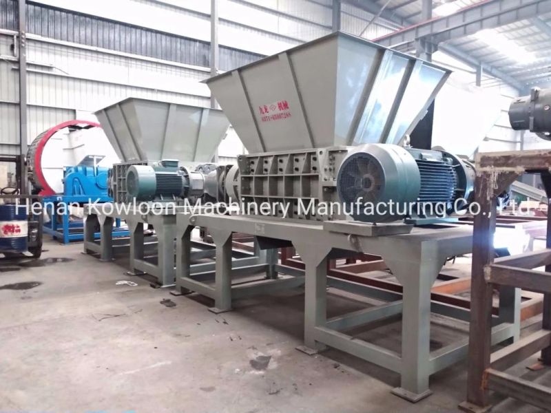 Biomass Waste Grinder Crushing Used Straw for Being Fuel in Power Plant