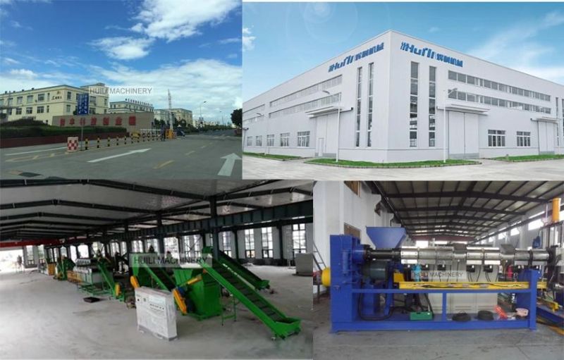 High Performance PE/PP Masterbatch Compoundingpelletizing Production Linedouble Stage Waste PP PE Film Bags Pelletizingproduction Line