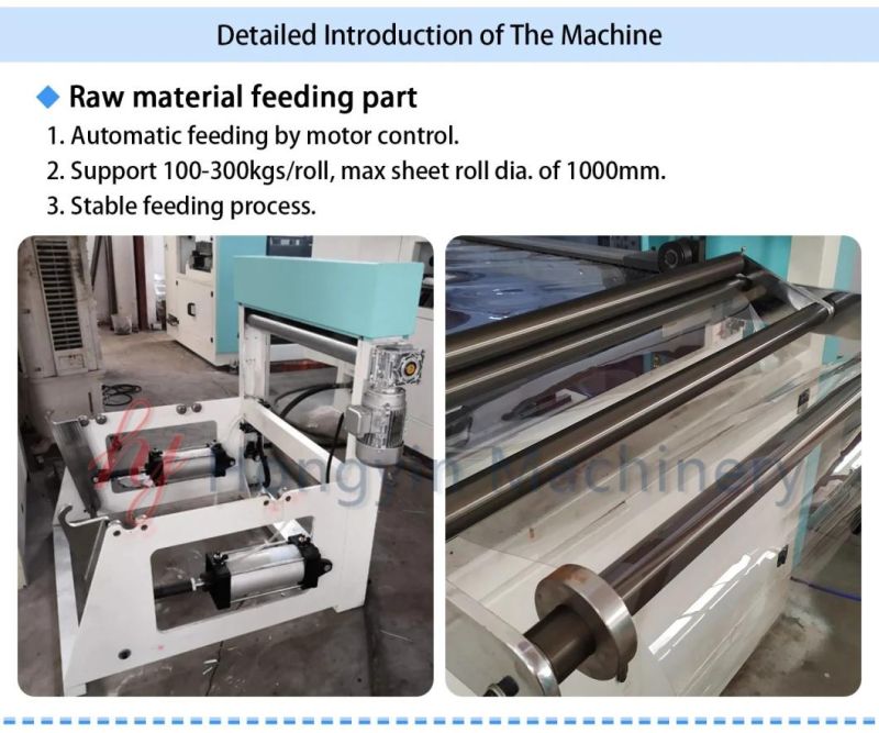 Automatic Thermoforming Machine Full Auto Plastic Flower Pots Flower Trays Forming Machine