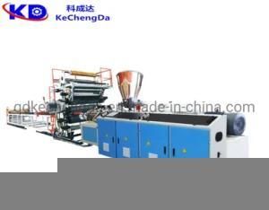 China Spc PVC WPC Plastic Lvt Vinyl Flooring Tile Sheet Planks Board Production Extrusion ...