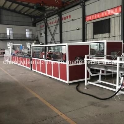 China Experienced PVC Window Profile Extrusion Machine