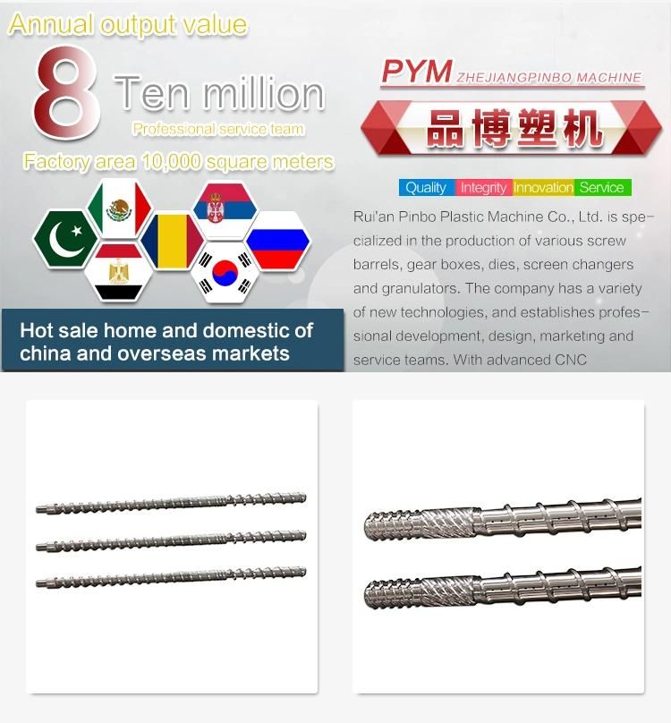 Bimetallic Screw Barrel in High Quality