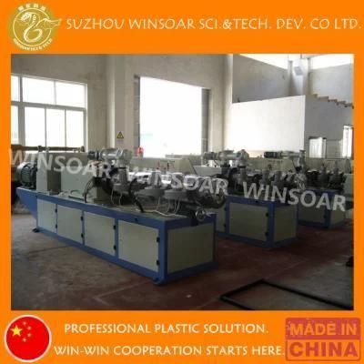 Plastic Extrude Twin Double Screw PVC Sewer Drainage Pipe Extrusion Line