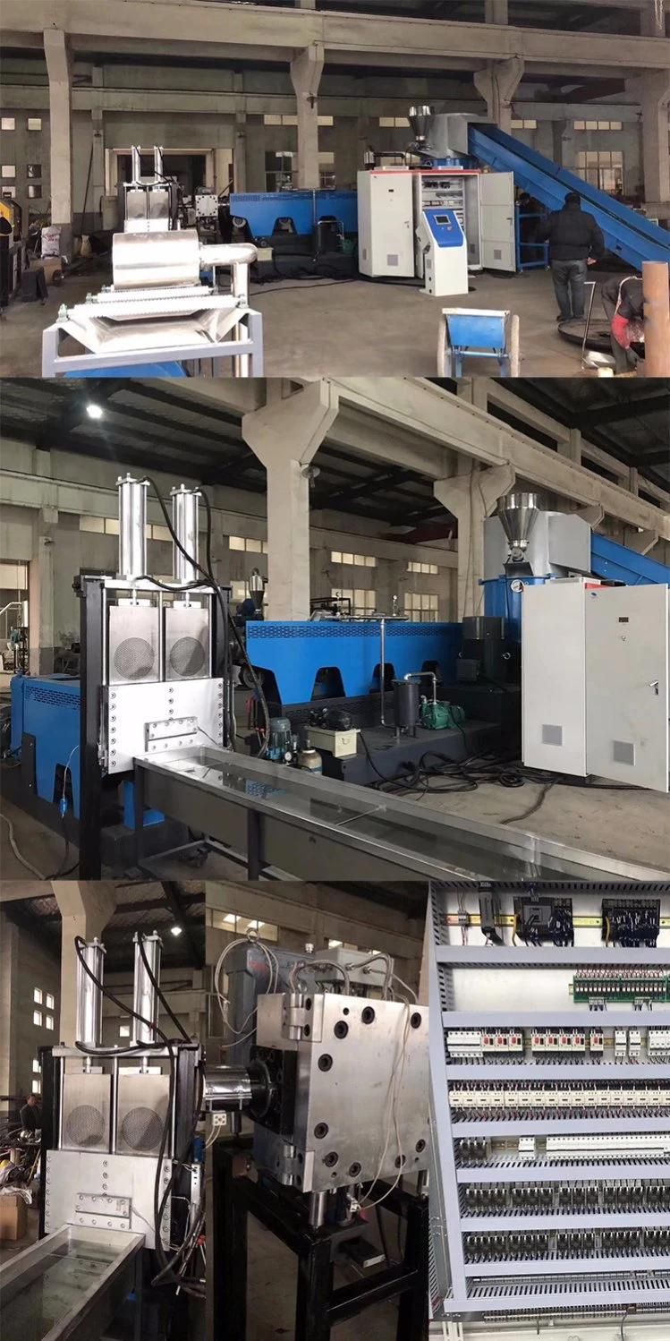 Waste Plastic Recycling Pelletizing Line Machine to Produce Pellet PE Film