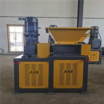 Recycling Machine Scrap Metal Two Shaft Tire Tyre Plastic PP Shredder