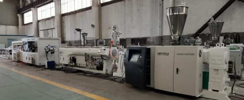 PVC Plastic Pipe Extrusion Machine/Pipe Making Machine/Sjz65/132 Sjz55/110