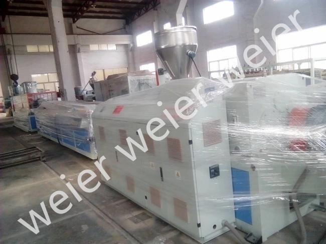 PVC Pet PC Wave Plate Corrugated Roof Plastic Extruder Production Line