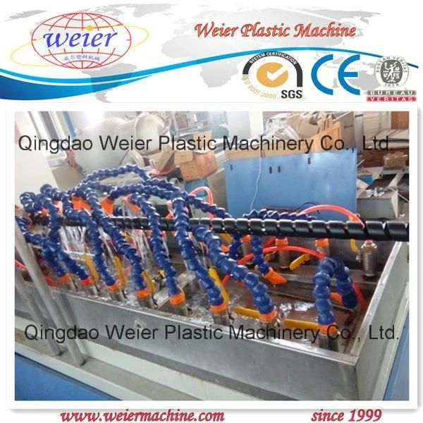 PP PE Spiral Protective Sheath Tube Machinery PE Spiral Wrapping Band Production Line Spiral Protective Pipe Machine