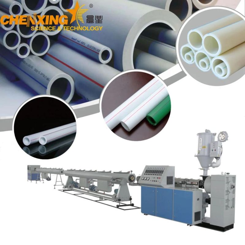 48. PE/PPR/HDPE Signal Screw Extrusion Line