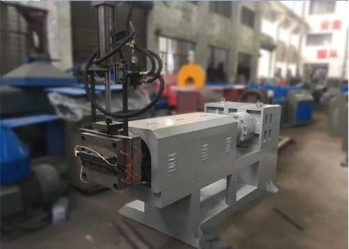 Two-Stage Plastic Film Recycling Pelletizer Granulator Machine
