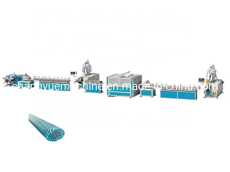 High Extrusion Capacity PVC Fibre Reinforced Pipe Making Machine