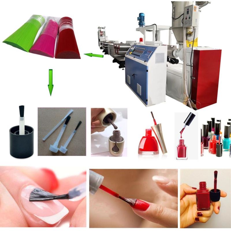 Cosmetic Nail Polish Brush Machine Fiber Production Line