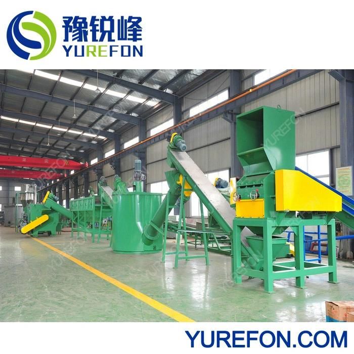 Plastic Pet HDPE Bottle Flakes PP LLDPE LDPE Woven Bag Agricultrual Film Washing Recycling Pelletizing Production Line