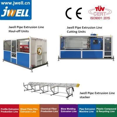China Jwell Energy-Saving PPR/Pert/ Pex HDPE Solid Wall Pipe High-Speed Extrusion ...