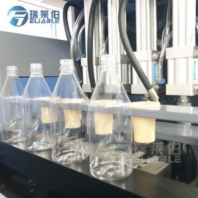 2000bph Semi-Automatic Pet Bottle Blow Molding Machine / Plastic Bottle Making Machine