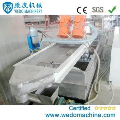 Washed Recyle Plastic Film Bag Flakes Plastic Pelletizing Machine