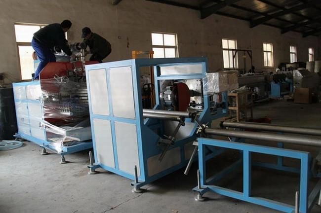 Hollow Wall Plastic Pipe Extrusion Line