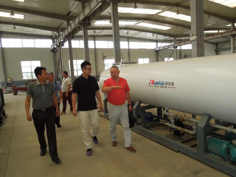 HDPE Casing Pipe Extruder/PU Foam Preinsulated Pipe Production Line Huashida Manufacturer