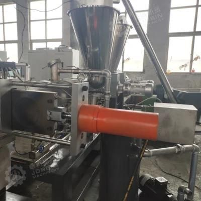 Plastic Granulator with Compound Extruder with Two Doses for Powder
