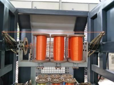 3 Strand Cord Plastic Filament Rope Twisting Machine for Making Nylon Rope