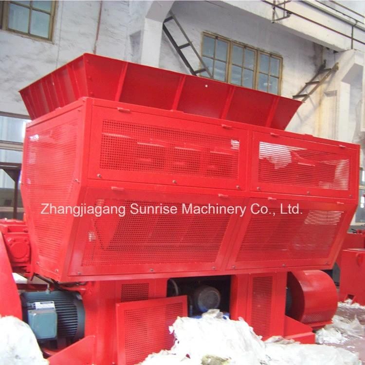 Plastic Film Jumbo Bag Lump Paper Shredder Crushing Machine Manufacturer