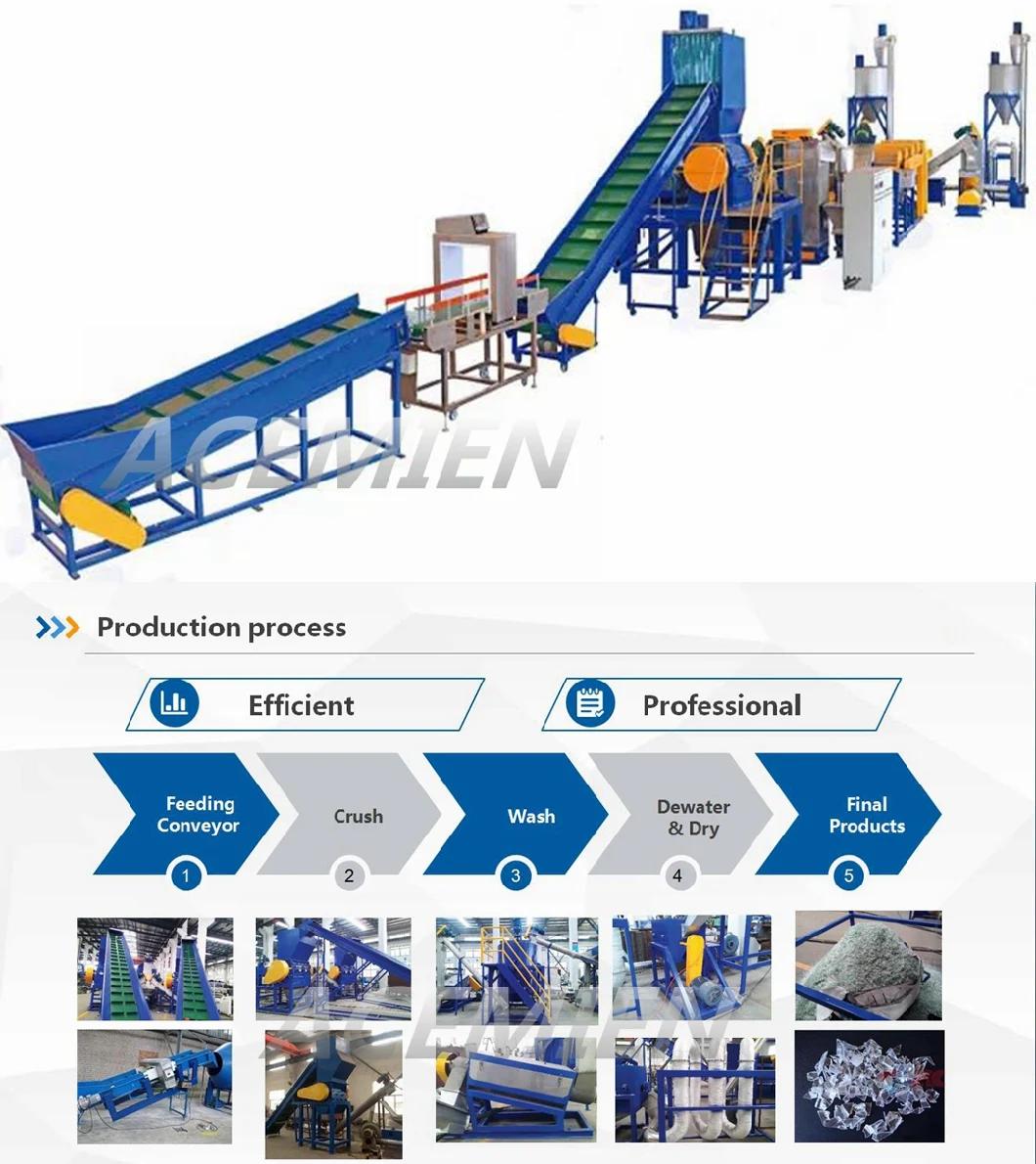 Recycling Waste Plastic PE PP Film Woven Bag Waste Plastic Recycling Machine Washing Line
