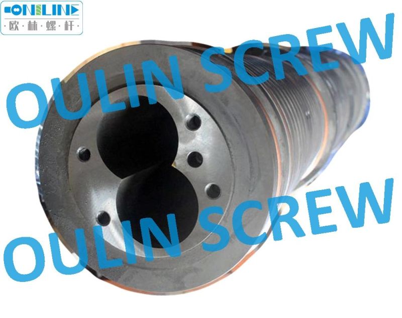 92/188 Twin Conical Screw and Barrel for WPC Spc PVC Extrusion